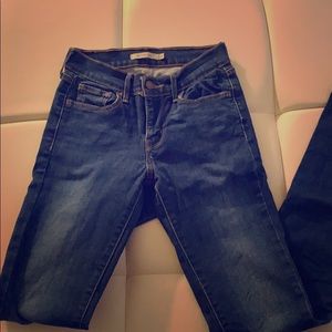 Medium blue - Levi’s 710 super skinny jeans